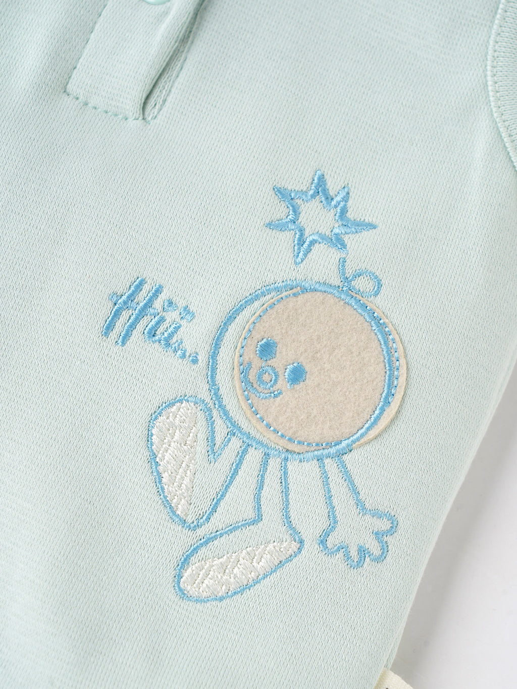 Popees Sleeveless Bodysuit (0-6 Months) for Babies