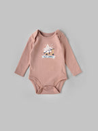 Popees Fullsleeve Bodysuit (0–6 Months) for Newborn Babies