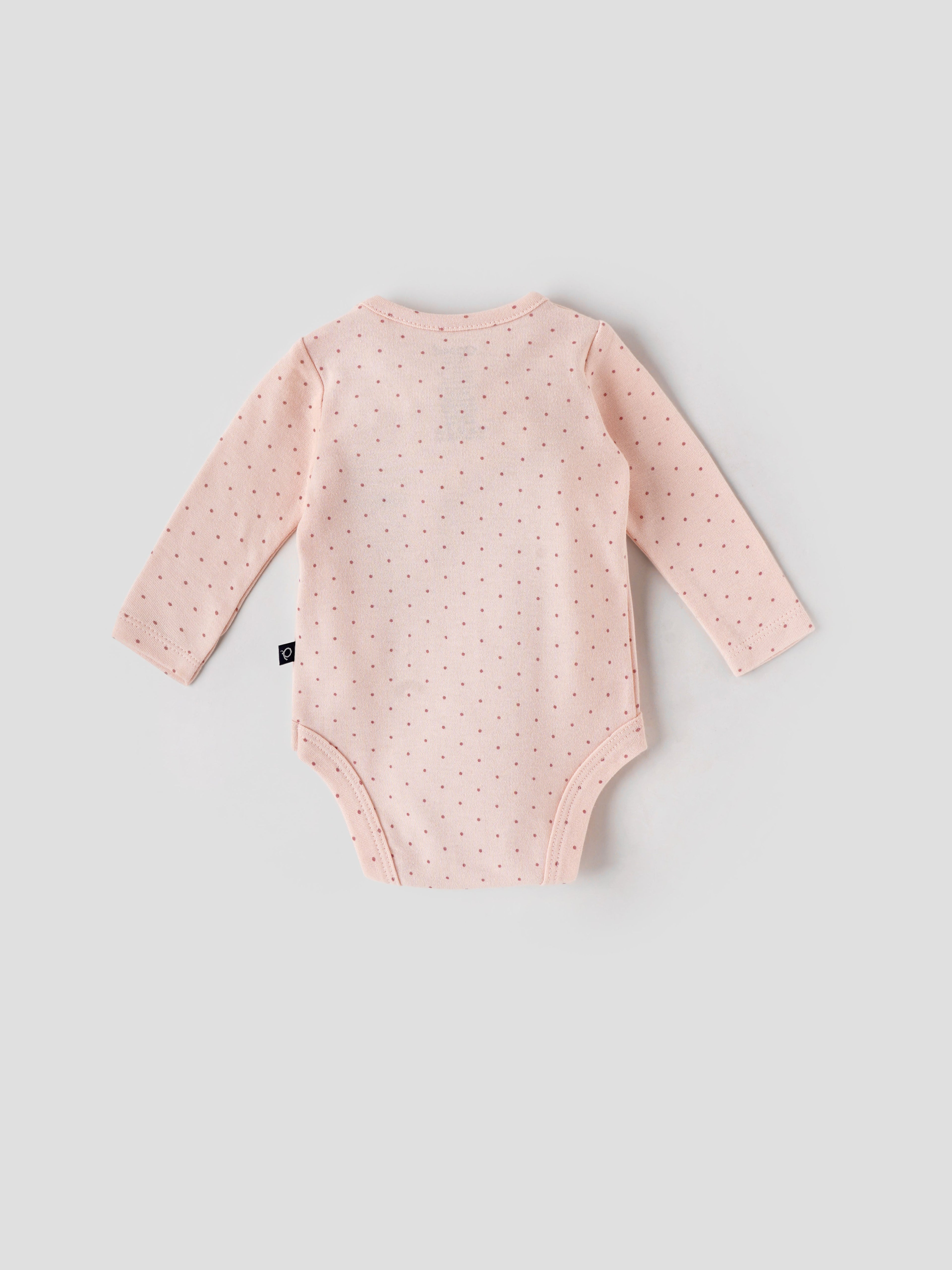 Popees Skin-friendly & Comfy Bodysuit (0-6 Months) for Just Born