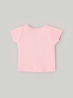 Popees Half Sleeve Printed Front Open Jhabla (0-6 Months) for Babies