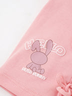 Popees Half Sleeve Printed Front Open Jhabla (0-6 Months) for Babies