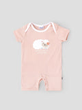 Popees Chest Printed Romper (0–6 Months) For Newborn Babies