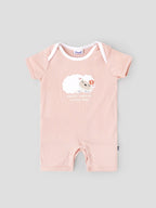 Popees Chest Printed Romper (0–6 Months) For Newborn Babies