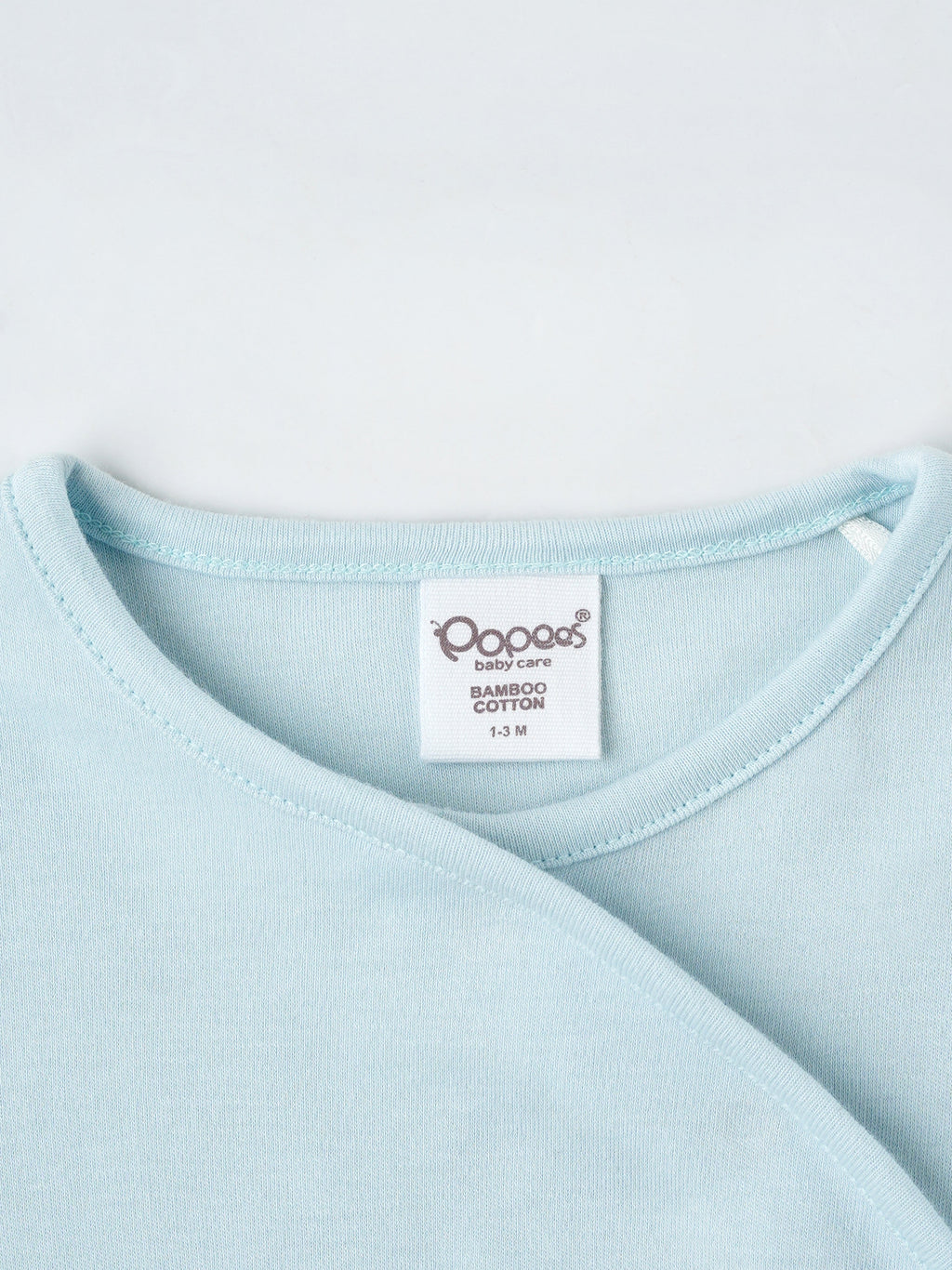 Popees Unisex Full-Sleeve Front Open Sleepsuit (0-9 Months) Made of Organic Bamboo Cotton Fabric