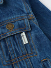 Popees Classic Blue Jean Jacket with Contrast Stitching (1-4 Years)for Baby Boys