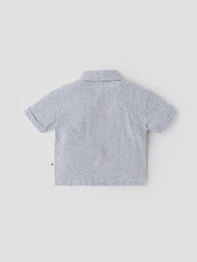 Popees Stylish Stripes Casual Shirt (9 M – 4 Years) for Boys