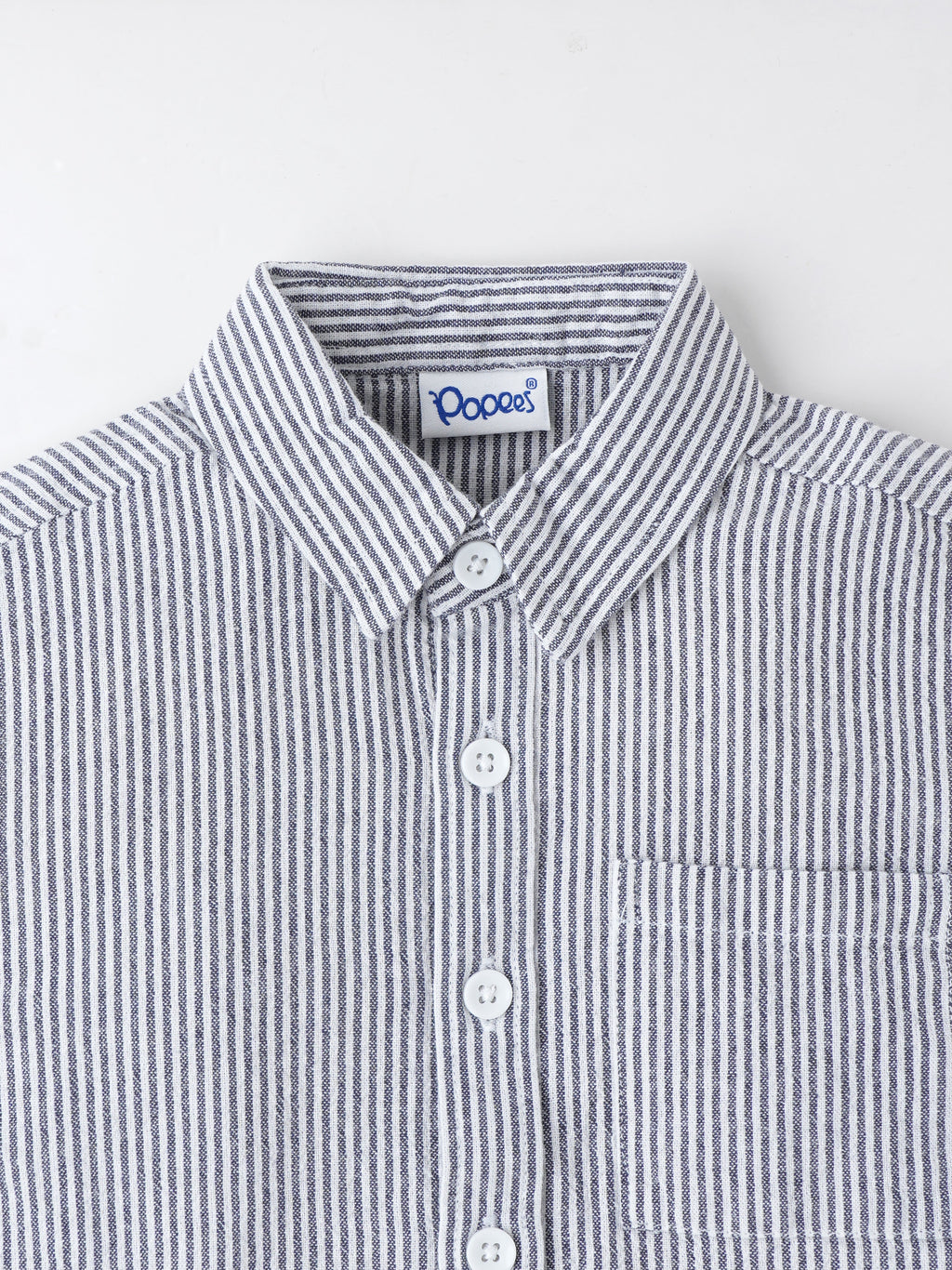 Popees Stylish Stripes Casual Shirt (9 M – 4 Years) for Boys