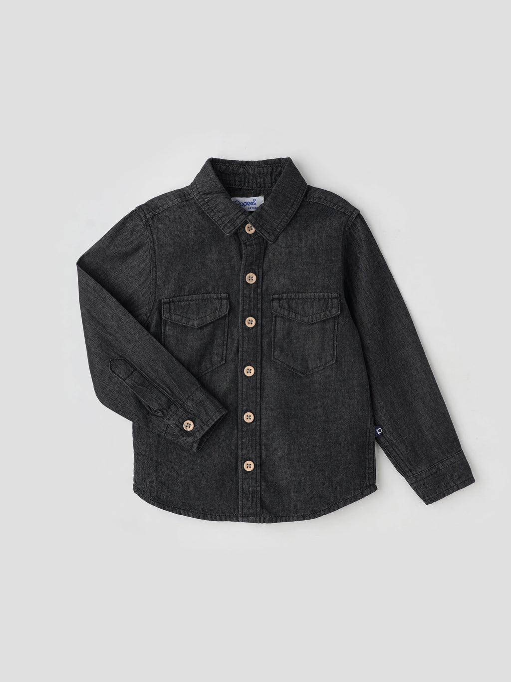 Popees Elegant Denim Casual Shirt Modern Look & Comfortable Fit (1-4 Years) for Baby Boys