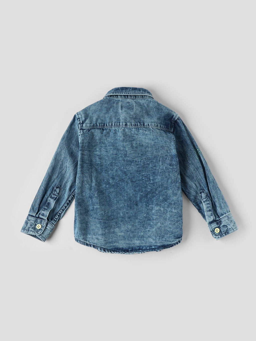 Popees Stylish Full Sleeve Denim shirt (1-8 Years) for Boys