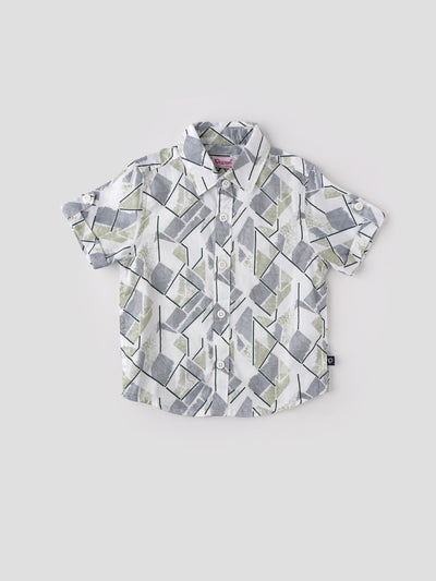 Popees Stylish & Comfy Printed Shirt (1-8 Years) for Boys