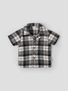 Popees Stylish & Trendy Classic Checked Short Sleeve Shirt(1–4 Years) for Boys
