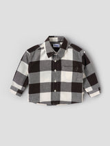 Popees Baby Boys Checked Cotton Shirt|Full Sleeve Button-Down Plaid Casual Wear with Chest Pocket |9 Months to 4 Years