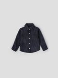 Popees Baby Boys Full Sleeve Shirt| Navy Blue| 9 Months To 4 Years