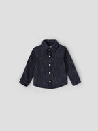 Popees Baby Boys Full Sleeve Shirt| Navy Blue| 9 Months To 4 Years