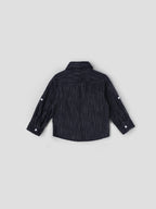 Popees Baby Boys Full Sleeve Shirt| Navy Blue| 9 Months To 4 Years