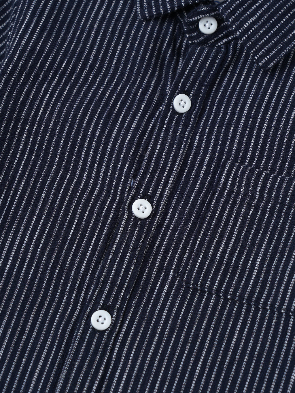 Popees Baby Boys Full Sleeve Shirt| Navy Blue| 9 Months To 4 Years