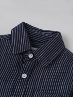 Popees Baby Boys Full Sleeve Shirt| Navy Blue| 9 Months To 4 Years