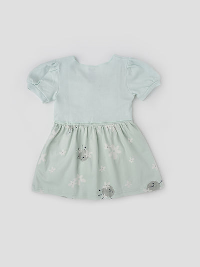 Popees Soft & Stylish Sleeveless Dress with Shrug (1-8 Years) for Baby Girls