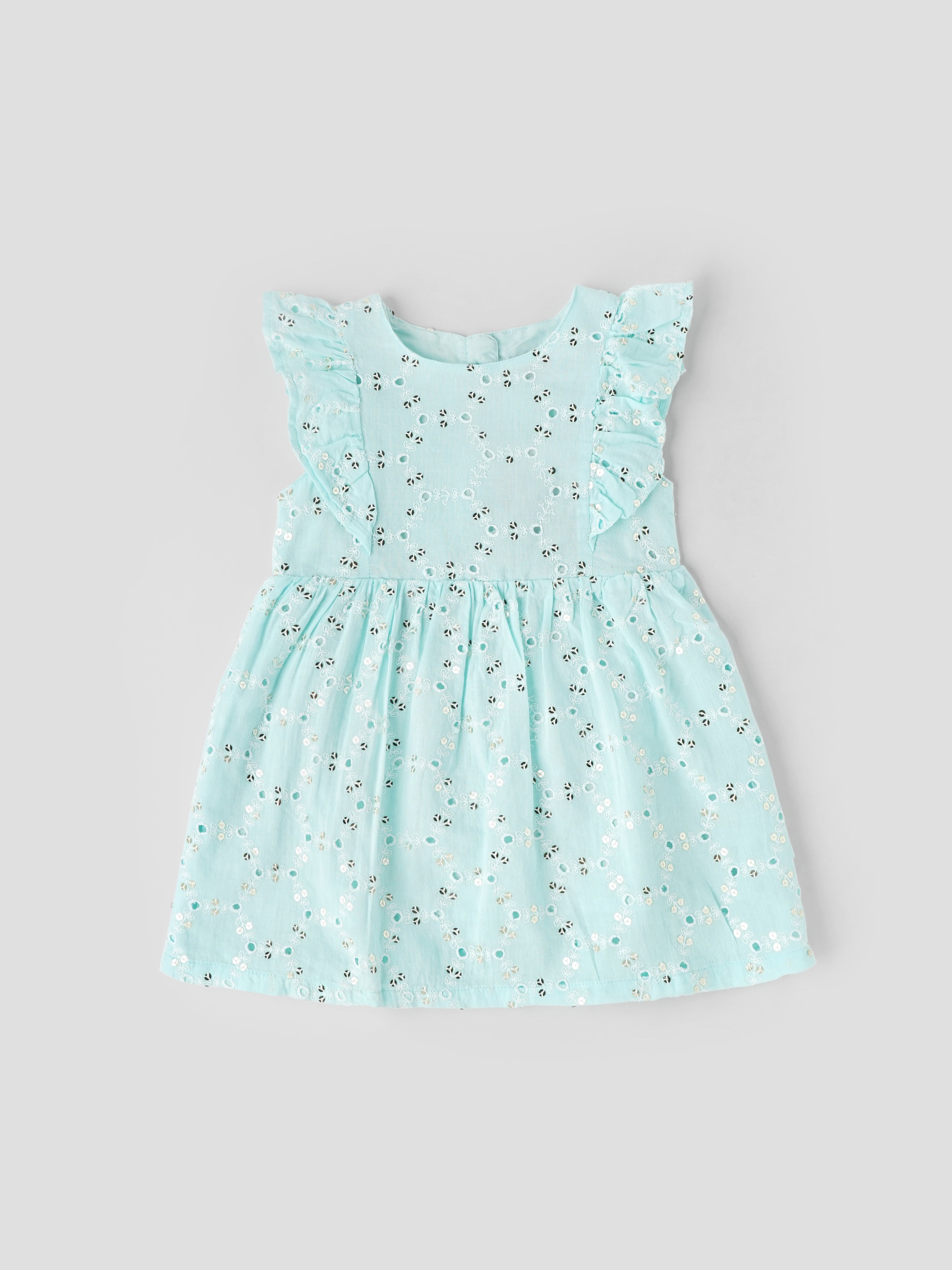 Popees Sleeveless Floral Printed Frock (1-8 Years) for Baby Girls
