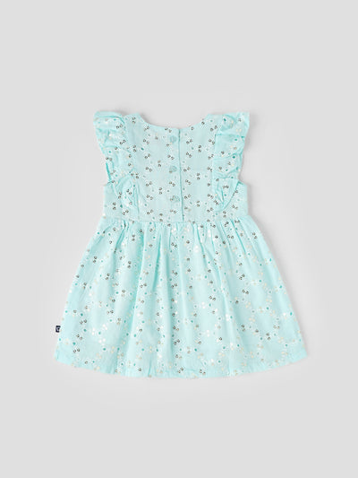 Popees Sleeveless Floral Printed Frock (1-8 Years) for Baby Girls