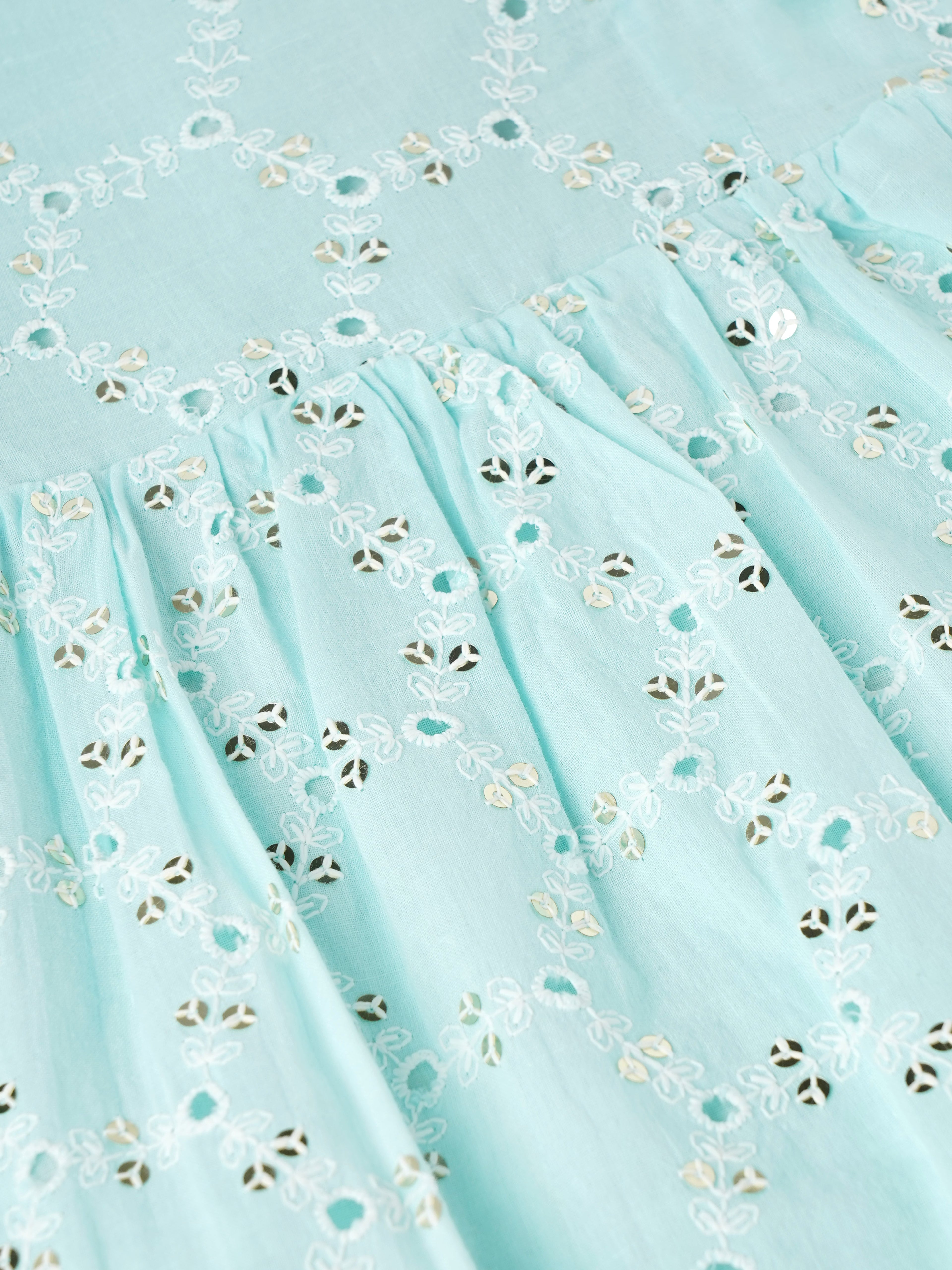 Popees Sleeveless Floral Printed Frock (1-8 Years) for Baby Girls