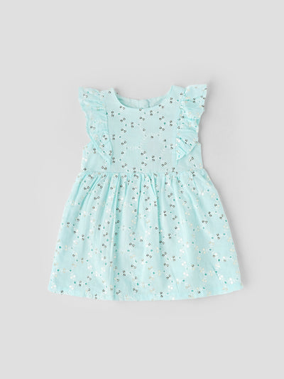 Popees Sleeveless Floral Printed Frock (1-8 Years) for Baby Girls