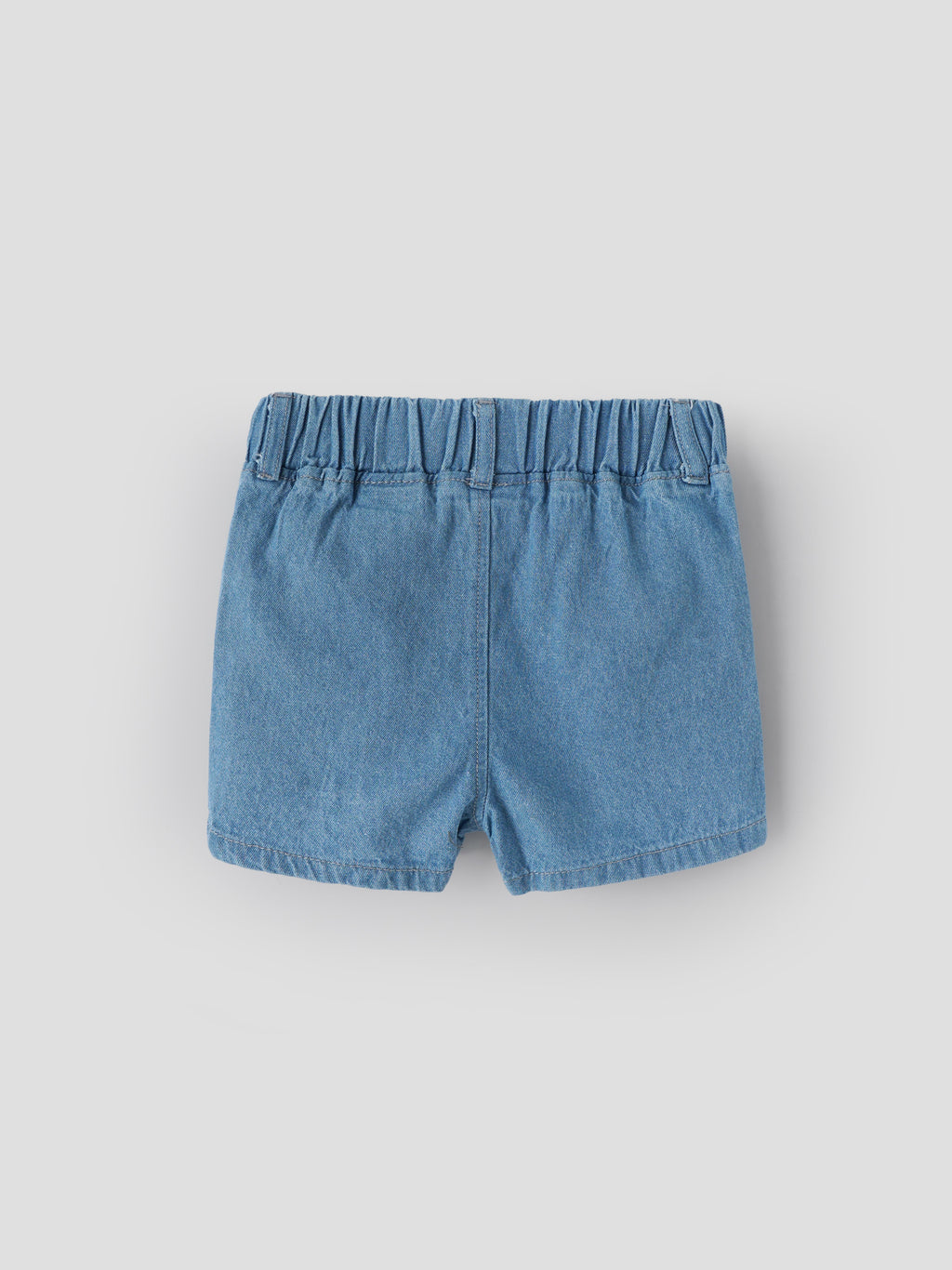 Popees Baby Girls Soft Denim Shorts| Blue| 9 Months To 4 Years