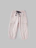 Popees Stylish Cargo Joggers with Pockets (1-8 Years) for Girls