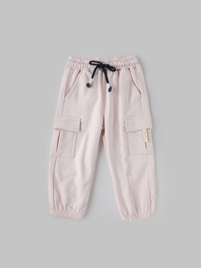 Popees Stylish Cargo Joggers with Pockets (1-8 Years) for Girls