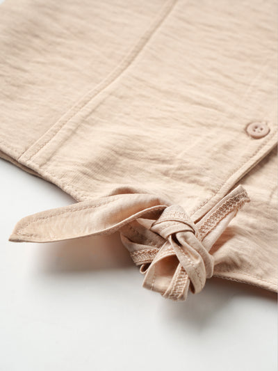 Popees Front-Open Collared Top (1–6 Years) – Lightweight & Comfortable Baby Girl Wear