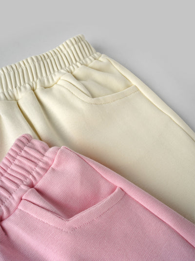 Popees Skin Friendly Shorts Combo for Girls (0-9 Months) - Pack of 2