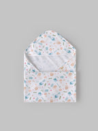 Popees Newborn Baby Muslin Clothing Gift Set 6-Piece| 100% Cotton Soft Breathable Essentials Kit |0-1 & 3-6 Months