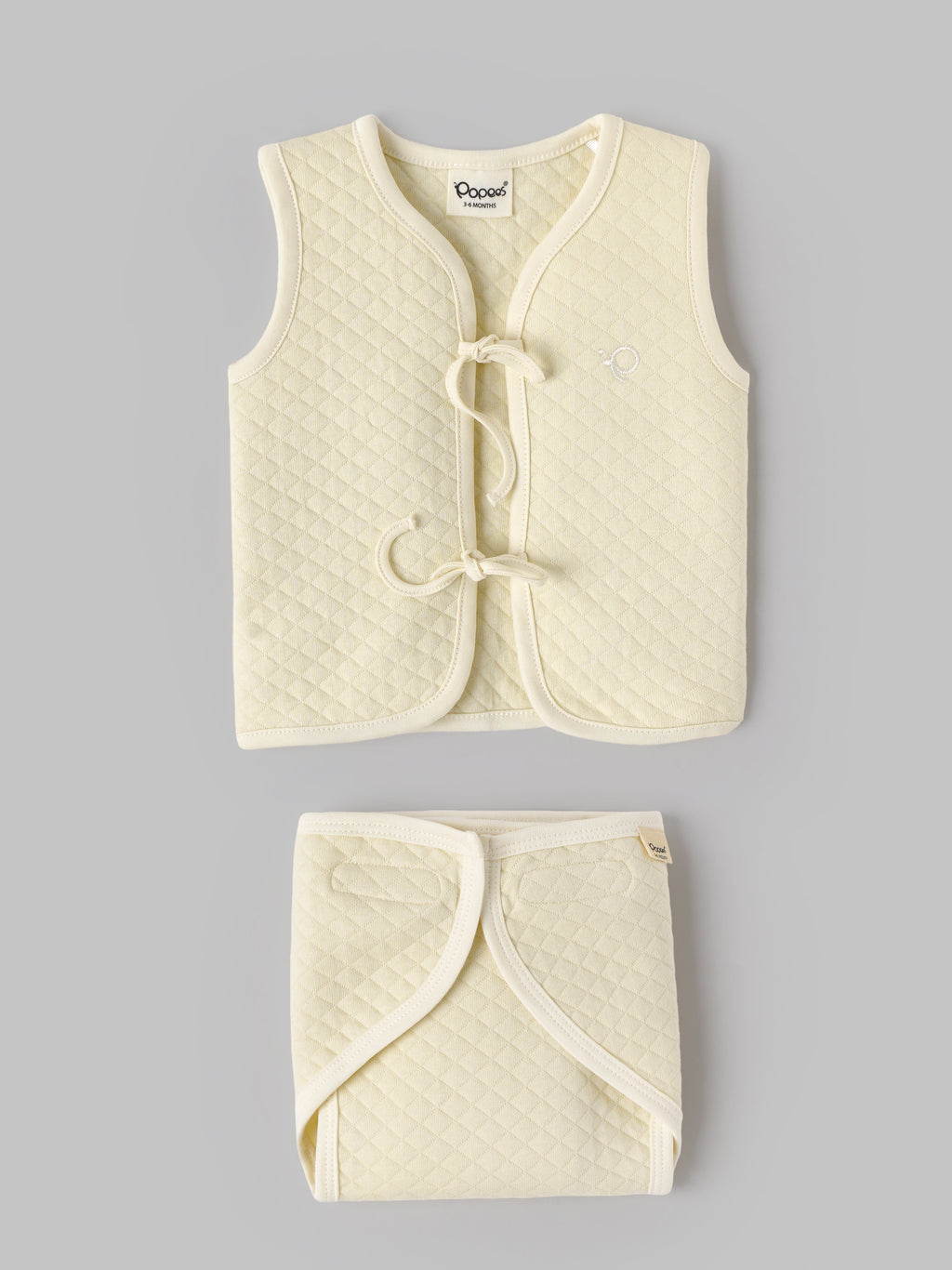 Popees Unisex Baby Cotton Gift Set for Newborns (0–1M to 3–6M)| Soft & Breathable Everyday Wear Collection