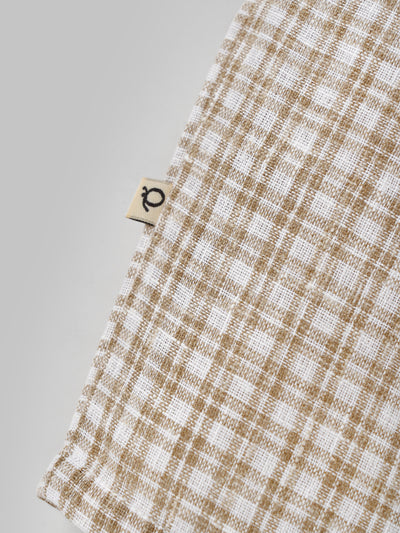 Popees Classic Checkered Overalls with White T-Shirt for a Stylish Look Dungaree Set (3–24 Months)for Baby Boys