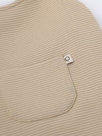 Popees Baby Boys Cotton Dungaree Set with Inner T-Shirt| Beige| 3-36 Months
