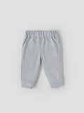 Popees Baby Boys Cotton Knit Pants with Elastic Waist|Soft Solid Joggers| 3–24 Months