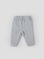 Popees Baby Boys Cotton Knit Pants with Elastic Waist|Soft Solid Joggers| 3–24 Months