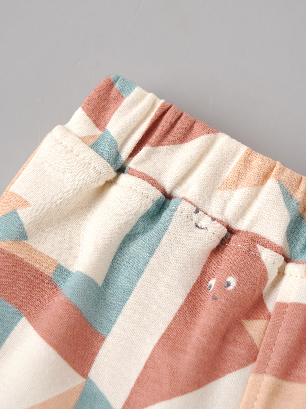 Popees Baby Printed Cotton Shorts for Babies | Multicolour Geometric & Star Print Elastic Waist Shorts |3-36 Months