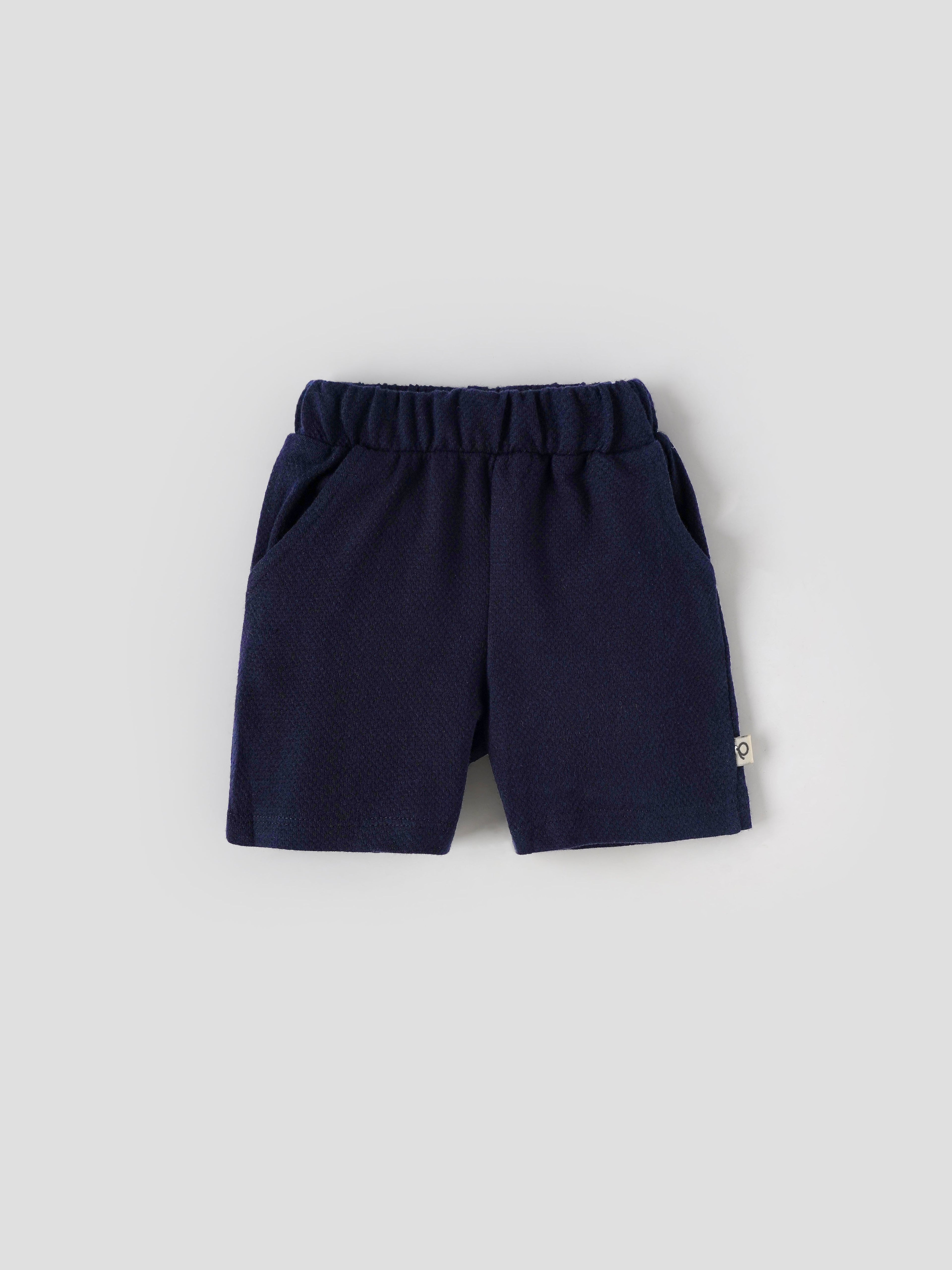 Popees Soft & Stylish Shorts with Elastic Waist(3–24 Months)for Baby Boys