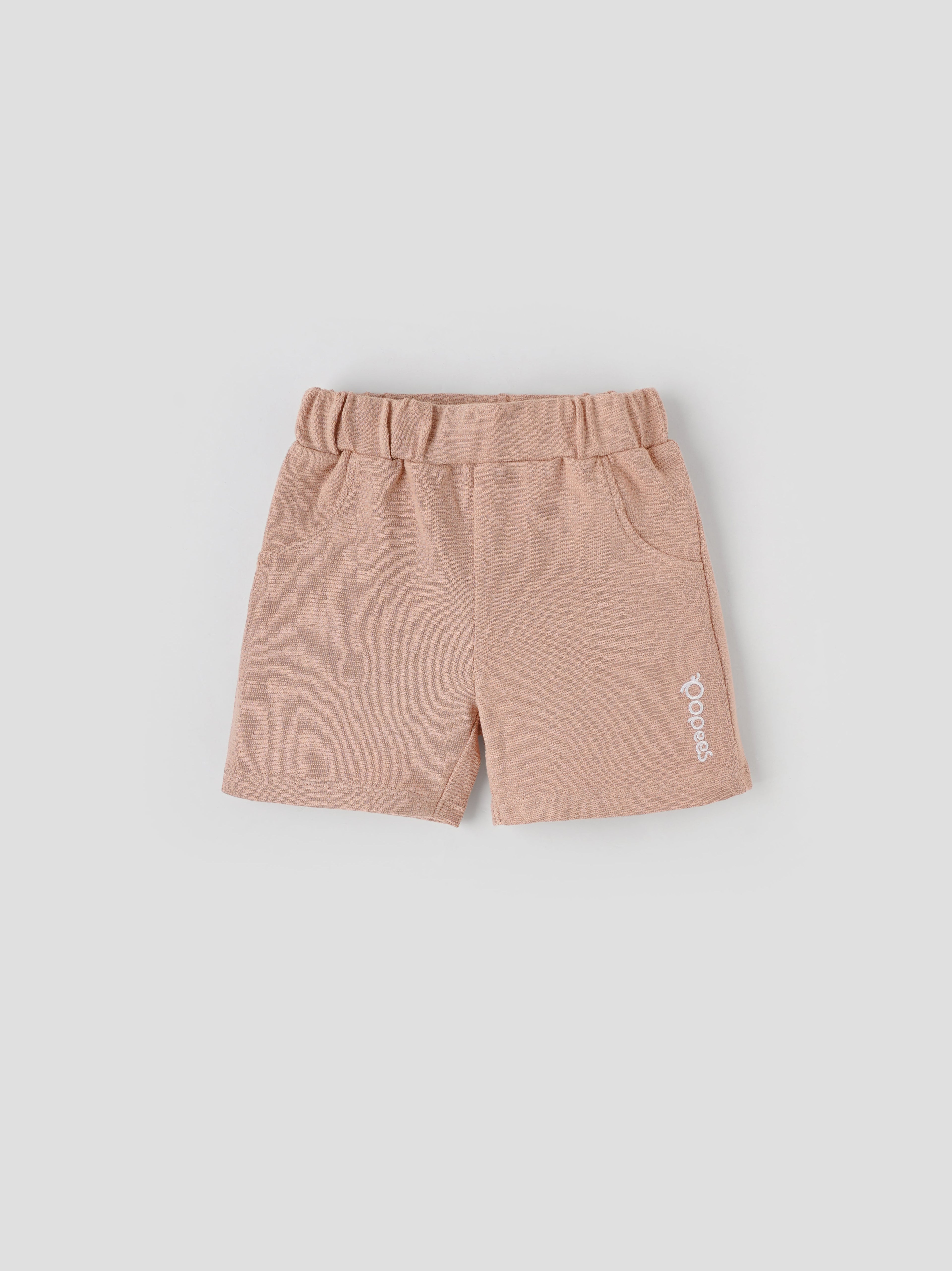 Popees Soft & Stylish Cotton Jersey Shorts with Elastic Waist(3–24 Months)for Baby Boys