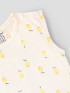 Popees Baby Boys Cotton Sleeveless Top & Shorts Set| Cream| 3-36 Months