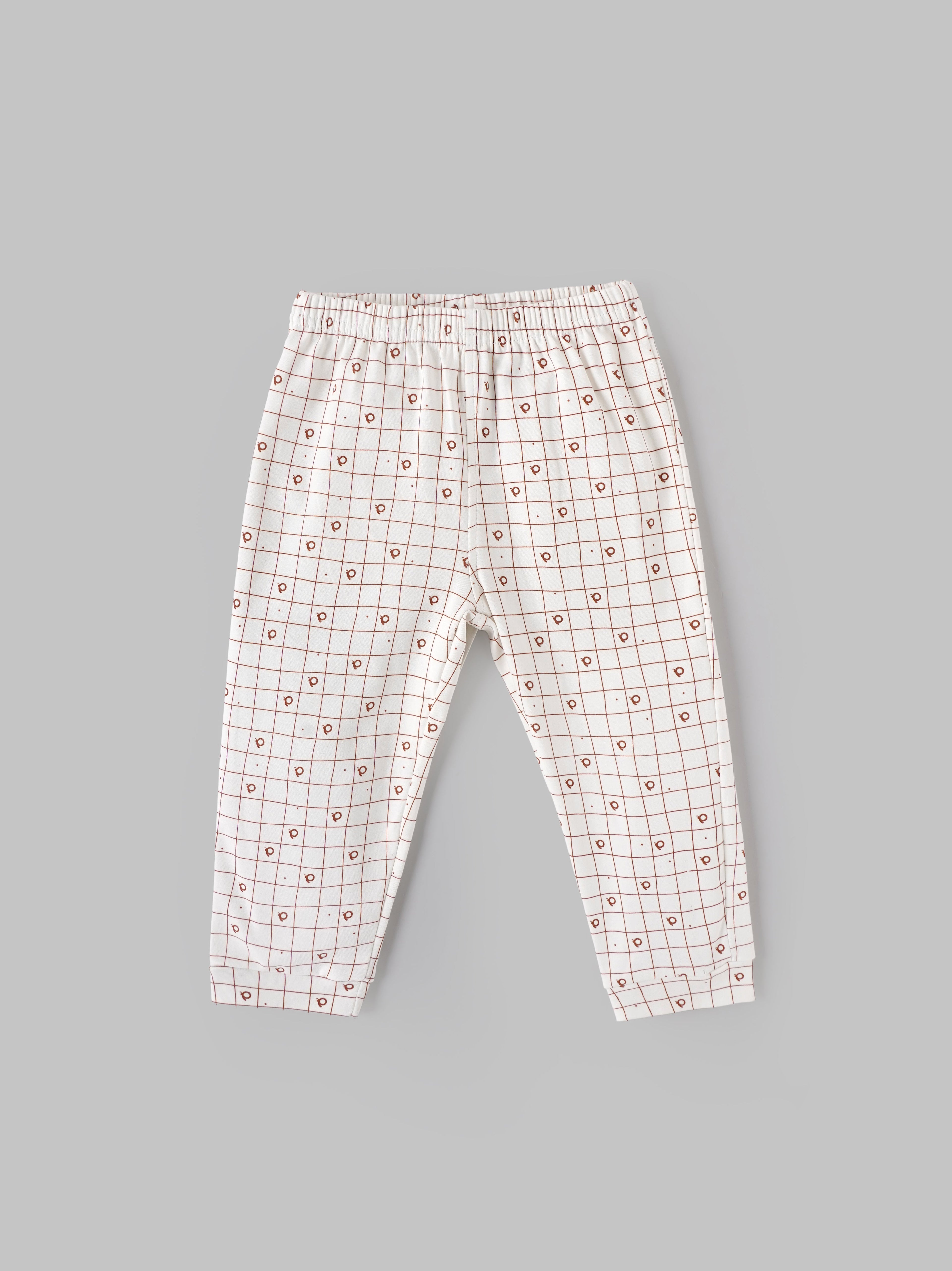 Popees Baby Boy Top & Bottom Set |Snow White Full Sleeve Top & Elastic Waist Pants |Soft Printed Sleepwear |3-24 Months Babies