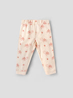 Popees Baby Boys Full Sleeve T-Shirt and Pant Set| Peach| 3-36 Months