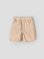 Popees Baby Boys Printed T-Shirt with Shorts Set| Coral & Beige| 3-36 Months