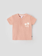 Popees Lightweight & Breathable Soft Cotton Nature Palm Tree Print T-Shirt (3-36 Months) for Boys
