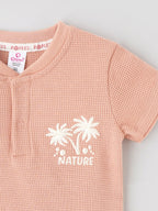 Popees Lightweight & Breathable Soft Cotton Nature Palm Tree Print T-Shirt (3-36 Months) for Boys