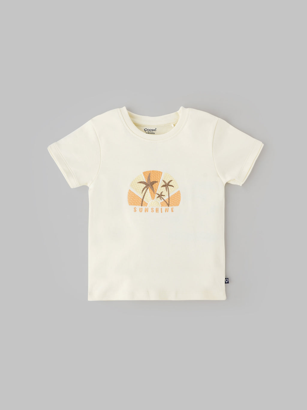 Popees Skin-friendly & Comfy Printed T-shirt (3-36 Months) for Baby Boys