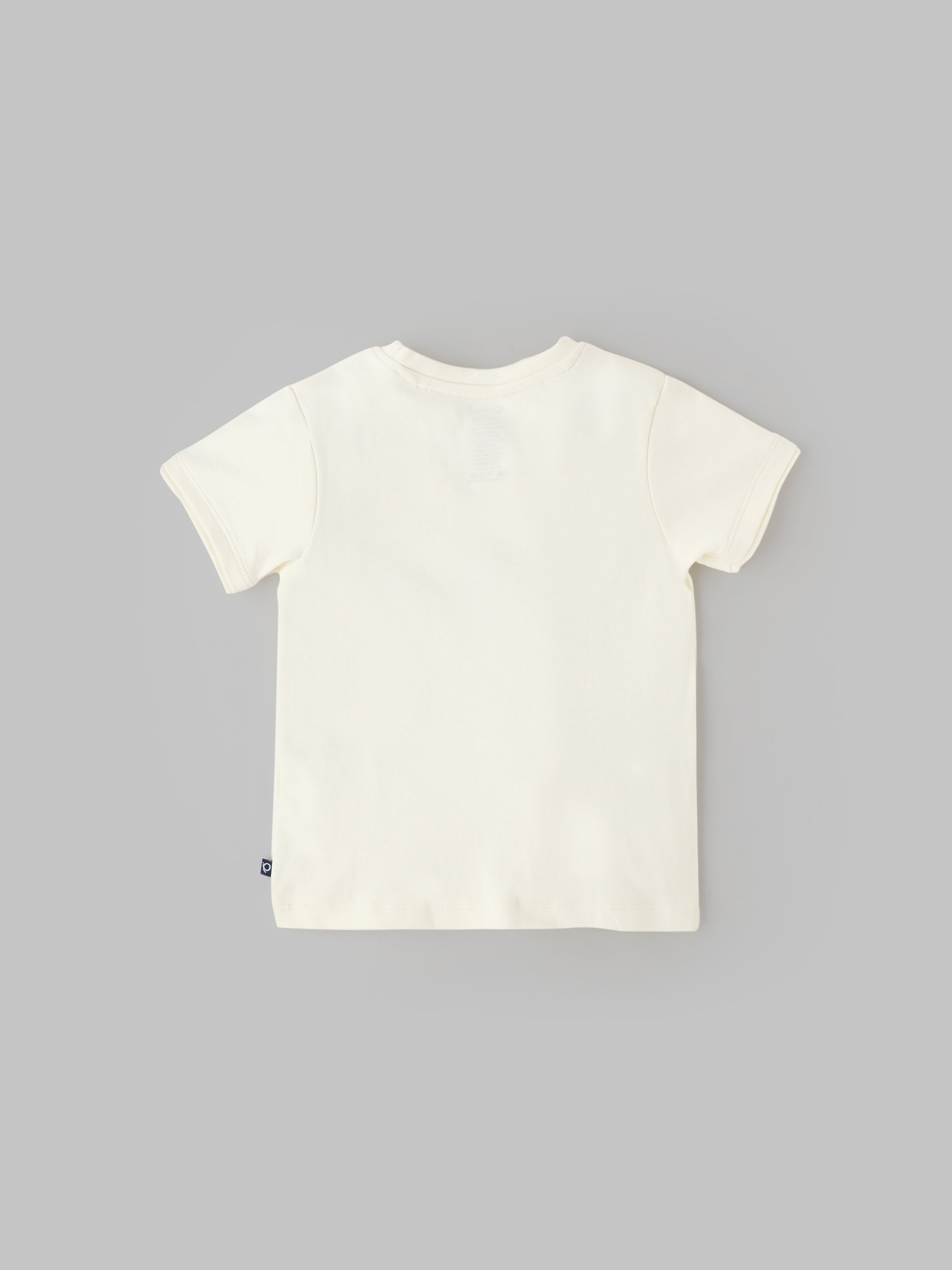 Popees Skin-friendly & Comfy Printed T-shirt (3-36 Months) for Baby Boys