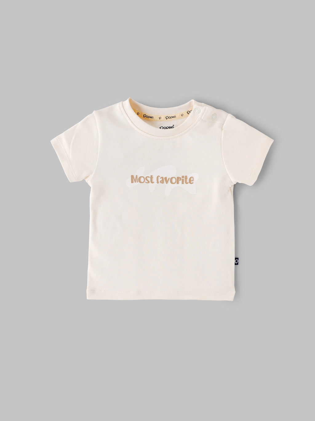 Popees Baby Boys Printed Cotton T-Shirt with Snap Closure (3 Months to 24 Months)