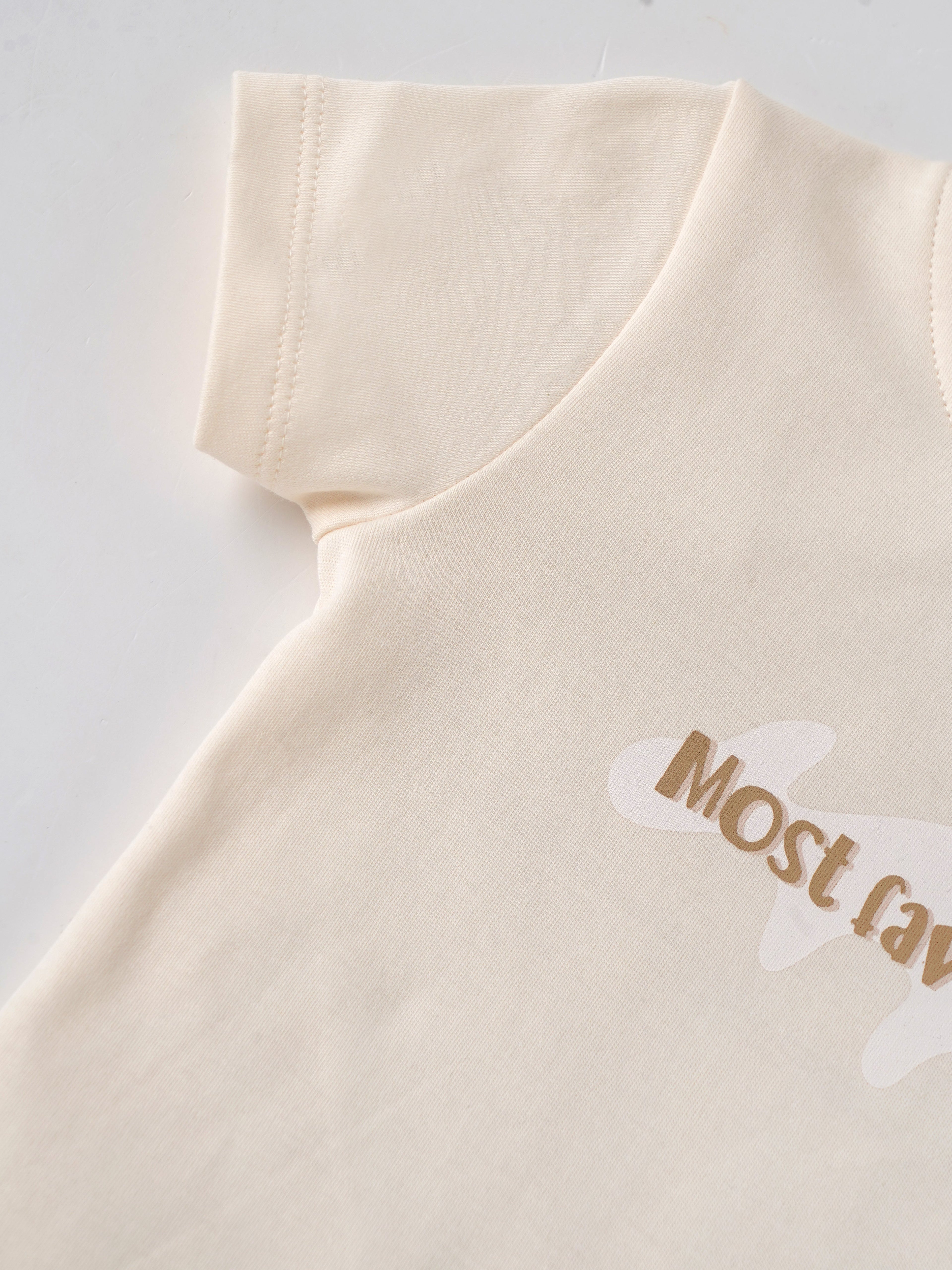 Popees Baby Boys Printed Cotton T-Shirt with Snap Closure (3 Months to 24 Months)